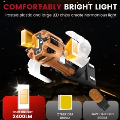 Amber 4257 CanBus-Ready Turn Signal Light LED Bulbs | D2 Series