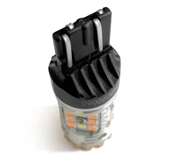7443 7444 CANBUS Error Free Anti Hyper Flash Switchback LED Turn Signal Light Dual Color Blinker Bulb-CK Socket, 2 Bulbs