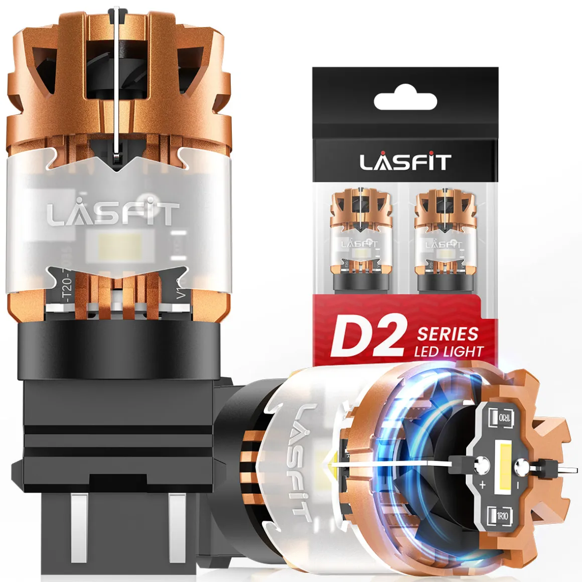 3157 CanBus-Ready Reverse Backup Light LED Bulbs | D2 Series