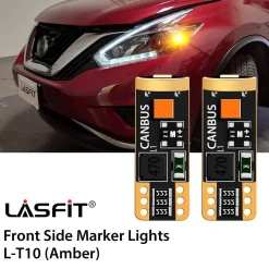 8 Colors License Plate Dome Map Side Marker T10/ 168/ 194 Bulbs | CANBUS Error Free, 1 Pair