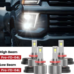 Custom Engineered for 2020-2026 Chevrolet Silverado HD 2500/3500 WT LT Custom LED Bulbs Upgrade | Tested and Verified
