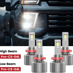 Custom Engineered for 2023-2026 Chevrolet Silverado 1500 WT Custom Trail Boss LED Bulbs Upgrade | Tested and Verified
