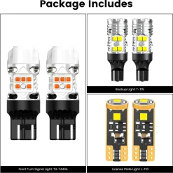 Custom Engineered for 2022 Chevrolet Silverado 1500 LED Bulbs Upgrade