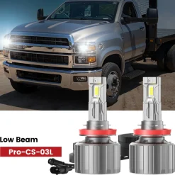 Custom Engineered for 2019-2025 Chevrolet Silverado 4500 5500 6500 LED Bulbs Upgrade