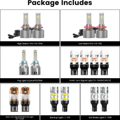 Custom Engineered for 2019-2025 Chevrolet Silverado 4500 5500 6500 LED Bulbs Upgrade