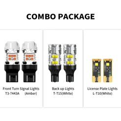 Custom Engineered for 2019-2021 Chevrolet Silverado 1500 WT Custom Trail Boss LED Bulbs Upgrade | Tested and Verified