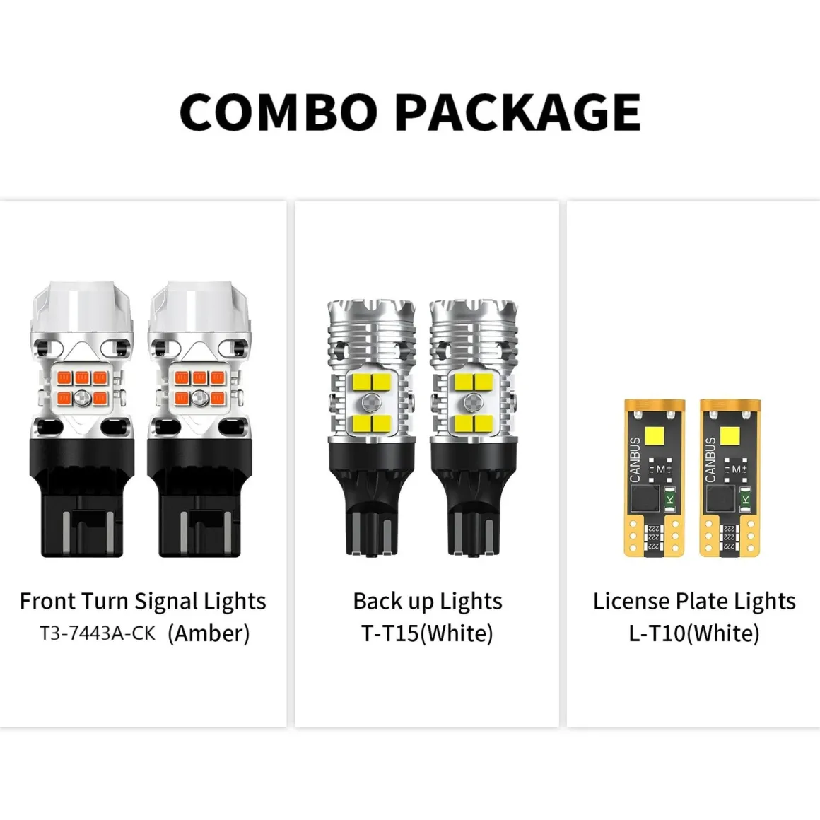 Custom Engineered for 2019-2021 Chevrolet Silverado 1500 WT Custom Trail Boss LED Bulbs Upgrade | Tested and Verified