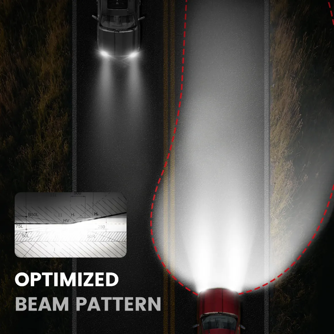 Custom Engineered for 2019-2021 Chevrolet Silverado 1500 WT Custom Trail Boss LED Bulbs Upgrade | Tested and Verified