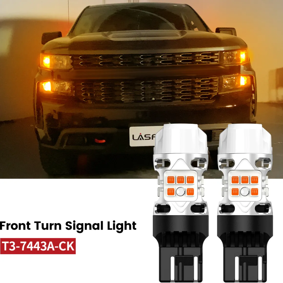 Custom Engineered for 2019-2021 Chevrolet Silverado 1500 WT Custom Trail Boss LED Bulbs Upgrade | Tested and Verified