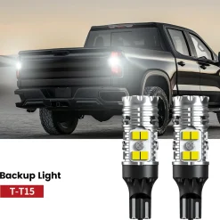 Custom Engineered for 2019-2021 Chevrolet Silverado 1500 WT Custom Trail Boss LED Bulbs Upgrade | Tested and Verified