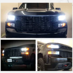 Custom Engineered for 2019-2021 Chevrolet Silverado 1500 WT Custom Trail Boss LED Bulbs Upgrade | Tested and Verified