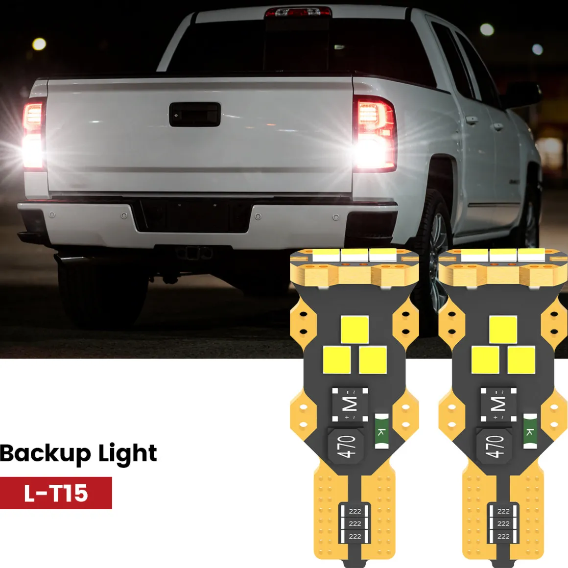 Custom Engineered for 2016-2018 Chevrolet Silverado 1500 LED Bulbs Upgrade | Tested and Verified