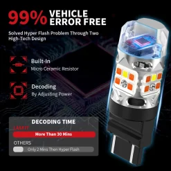 Custom Engineered for 2023-2025 Ford Chassis Cab F-350/450/550 LED Bulbs Upgrade