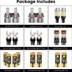 Custom Engineered for 2013-2016 Ford Escape LED Bulbs Upgrade