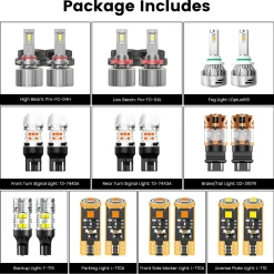 Custom Engineered for 2013-2016 Ford Escape LED Bulbs Upgrade
