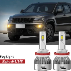 Custom Engineered for 2017-2022 Jeep Grand Cherokee LED Bulbs Upgrade | Tested and Verified