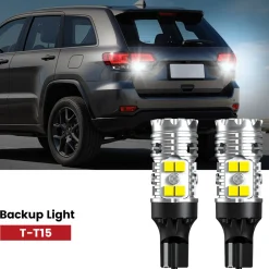 Custom Engineered for 2017-2022 Jeep Grand Cherokee LED Bulbs Upgrade | Tested and Verified