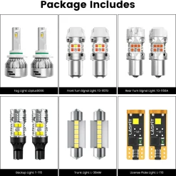 Custom Engineered for 2019-2021 Kia Forte LED Bulbs Upgrade | Tested and Verified