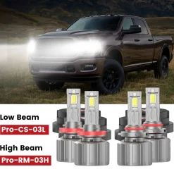 Custom Engineered for 2019-2024 Ram HD 2500/3500 LED Bulbs Upgrade | Tested and Verified