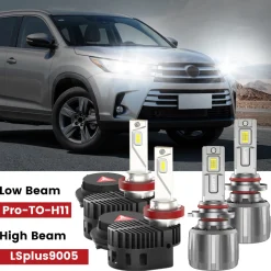 Custom Engineered for 2017-2019 Toyota Highlander LED Bulbs Upgrade | Tested and Verified