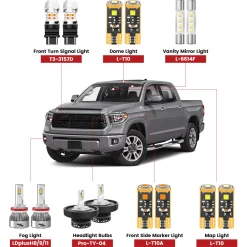 Custom Engineered for 2018-2021 Toyota Tundra LED Bulbs Upgrade | Tested and Verified