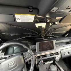 Custom-Fit Windshield Sun Shade Umbrella for 2016-2026 Toyota Tacoma