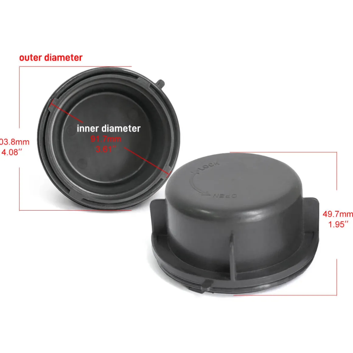 Dust Cover Fit for Hyundai Tucson 2014-2015 Extension Seal Cap Waterproof