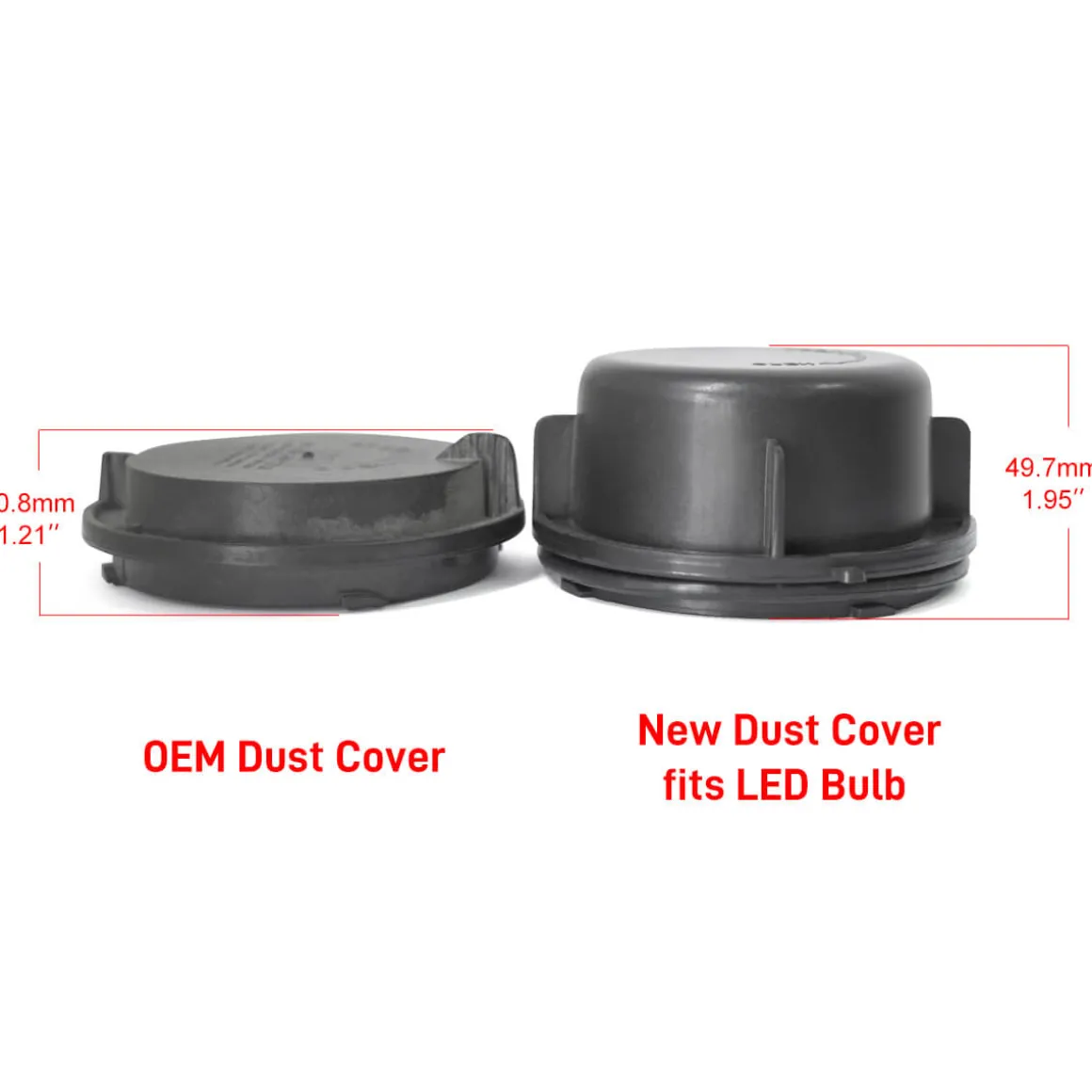Dust Cover Fit for Hyundai Tucson 2014-2015 Extension Seal Cap Waterproof