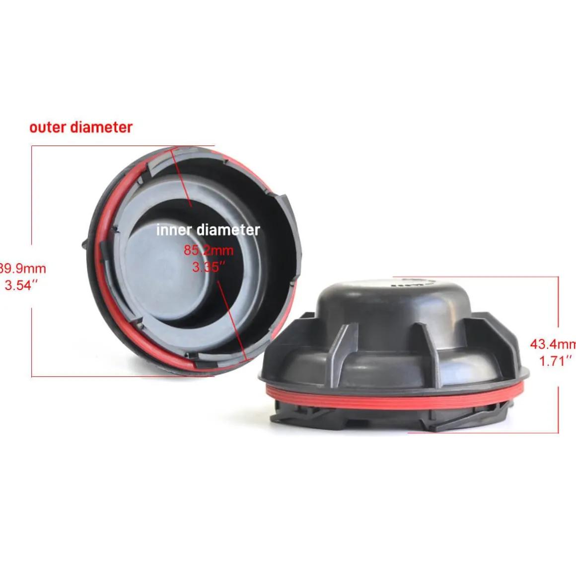 Dustproof Cover Waterproof Seal Cap OEM Design Fit for Kia Forte Sportage
