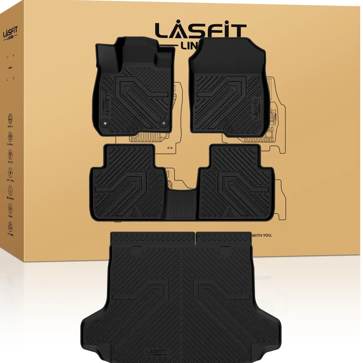 Fit for 2025-2026 Acura ADX Floor Mats or Cargo Mat or Seatback Mat