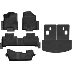 Fit for 2014-2020 Acura MDX Floor Mats & Seatback & Cargo Mat, Fit 7-seater and Gasoline Only