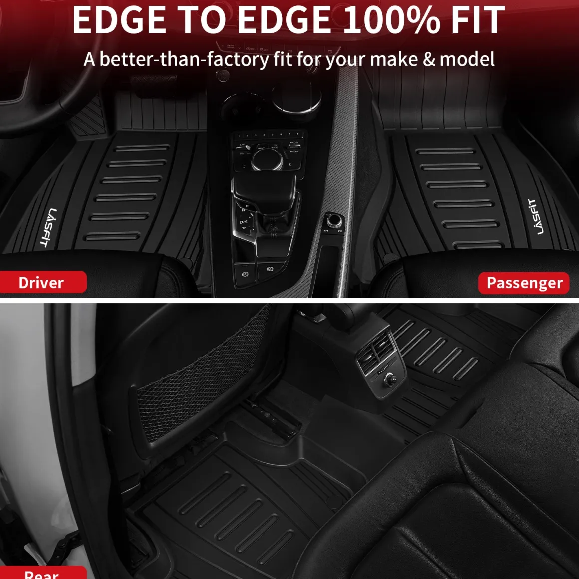 Fit for 2018-2025 Audi Q5 SQ5 Floor Mats or Cargo Mat, Don't Fit 2025 Audi Q5 New Body or Plug-in Hybrid