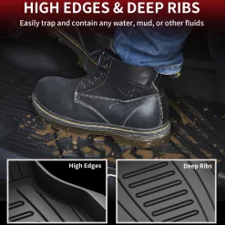 Fit for 2018-2025 Audi Q5 SQ5 Floor Mats or Cargo Mat, Don't Fit 2025 Audi Q5 New Body or Plug-in Hybrid