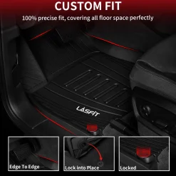 Fit for 2021-2025 Audi Q5 SQ5 Sportback Floor Mats or Cargo Mat, Don't Fit 2025 Audi Q5 New Body or Plug-in Hybrid