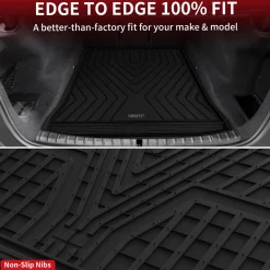 Fit for 2017-2023 BMW 5 Series Floor Mats or Cargo Mat, for 530i 540i 540d m550i, Not Fit GT