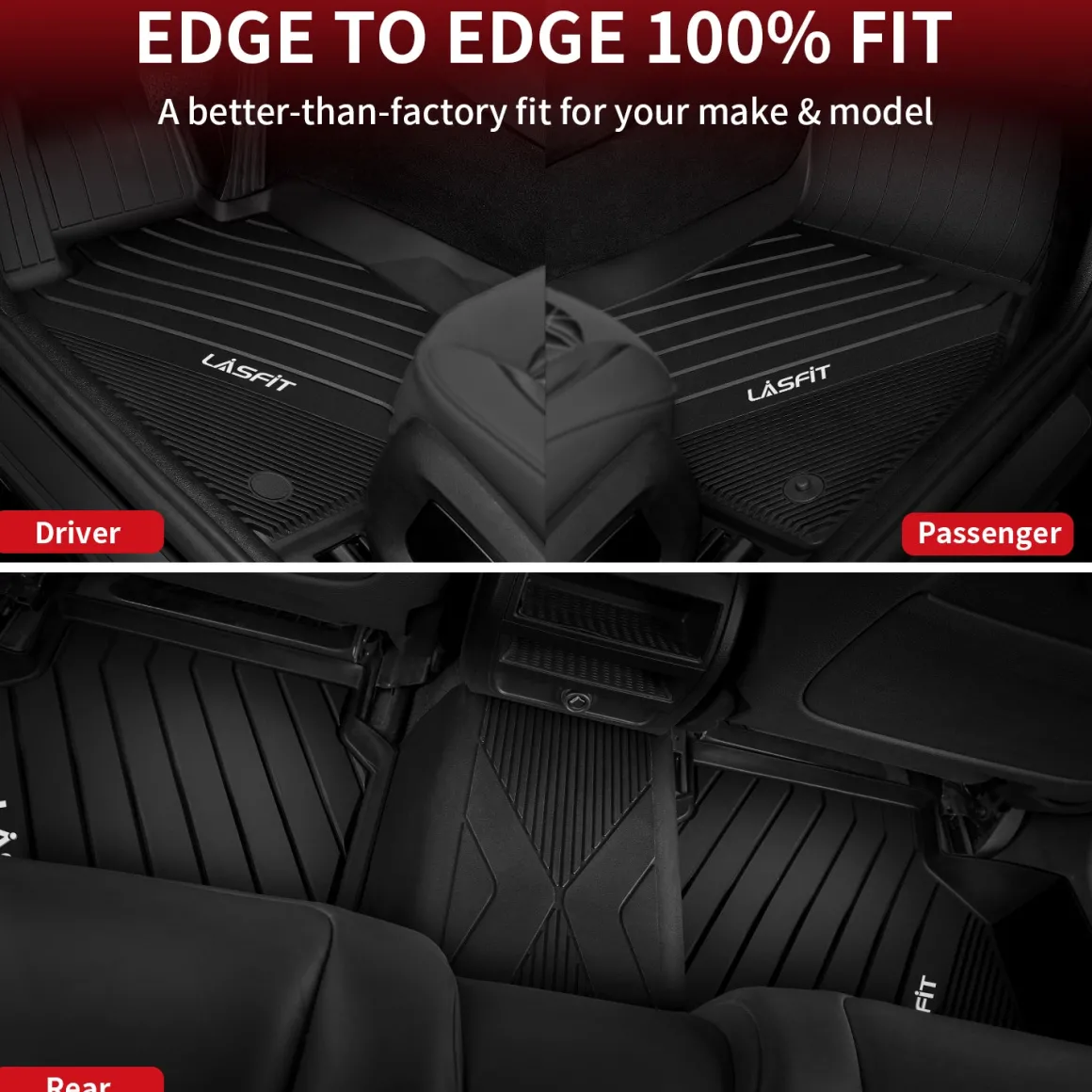 Fit for 2017-2023 BMW 5 Series Floor Mats or Cargo Mat, for 530i 540i 540d m550i, Not Fit GT