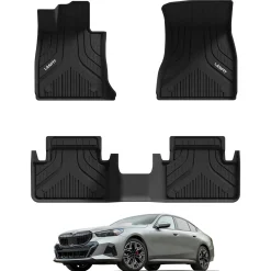 Fit for 2024-2027 BMW 5 Series G60 530i & 540i Floor Mats, Fit Gasoline Only