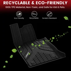Fit for 2024-2027 BMW 5 Series G60 530i & 540i Floor Mats, Fit Gasoline Only