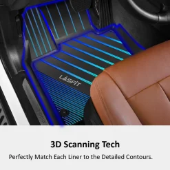 Fit for 2015-2018 BMW X4 Custom 1st & 2nd Row Floor Mats