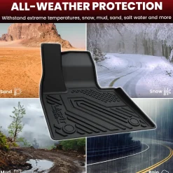 Fit for 2019-2027 BMW X7 Floor Mats, Fit 7 Seats Only, Not Fit 6 Seats