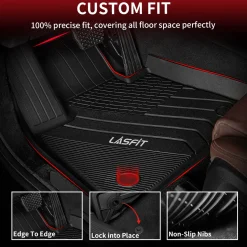 Fit for 2019-2026 BMW X5 Floor Mats or Cargo Mat, Fit 5-seater Only