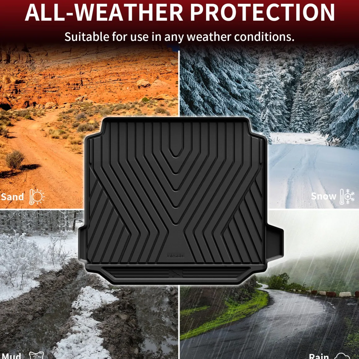 Fit for 2019-2026 BMW X5 Floor Mats or Cargo Mat, Fit 5-seater Only