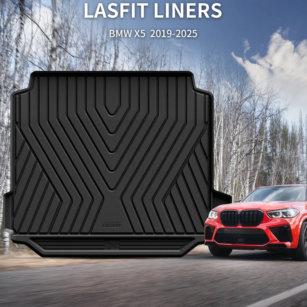 Fit for 2019-2026 BMW X5 Floor Mats or Cargo Mat, Fit 5-seater Only