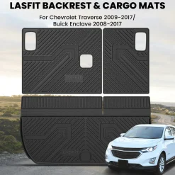 Fit for 2008-2017 Buick Enclave Floor Mats or Cargo & Seatback Mats