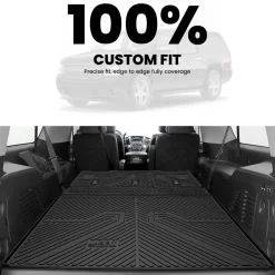 Fit for 2015-2020 Cadillac Escalade ESV Cargo Mat & Seatback Mat