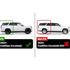 Fit for 2021-2026 Cadillac Escalade Floor Mats or Seatback & Cargo Mat, Not for ESV or 2025 Escalade IQ