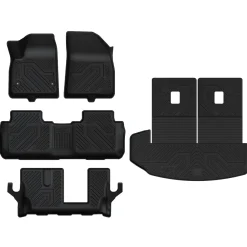 Fit for 2020-2025 Cadillac XT6 Floor Mats & Seatback & Cargo Mat, Fit 7-seater Only