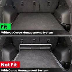 Fit for 2019-2026 Chevrolet Blazer Floor Mats & Cargo Mat, Fit Gasoline Only & Without Optional Cargo Management System