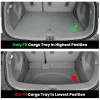 Fit for 2027 Chevrolet Bolt EV Floor Mats & Cargo Mat, Only Fit Cargo Tray in Highest Position