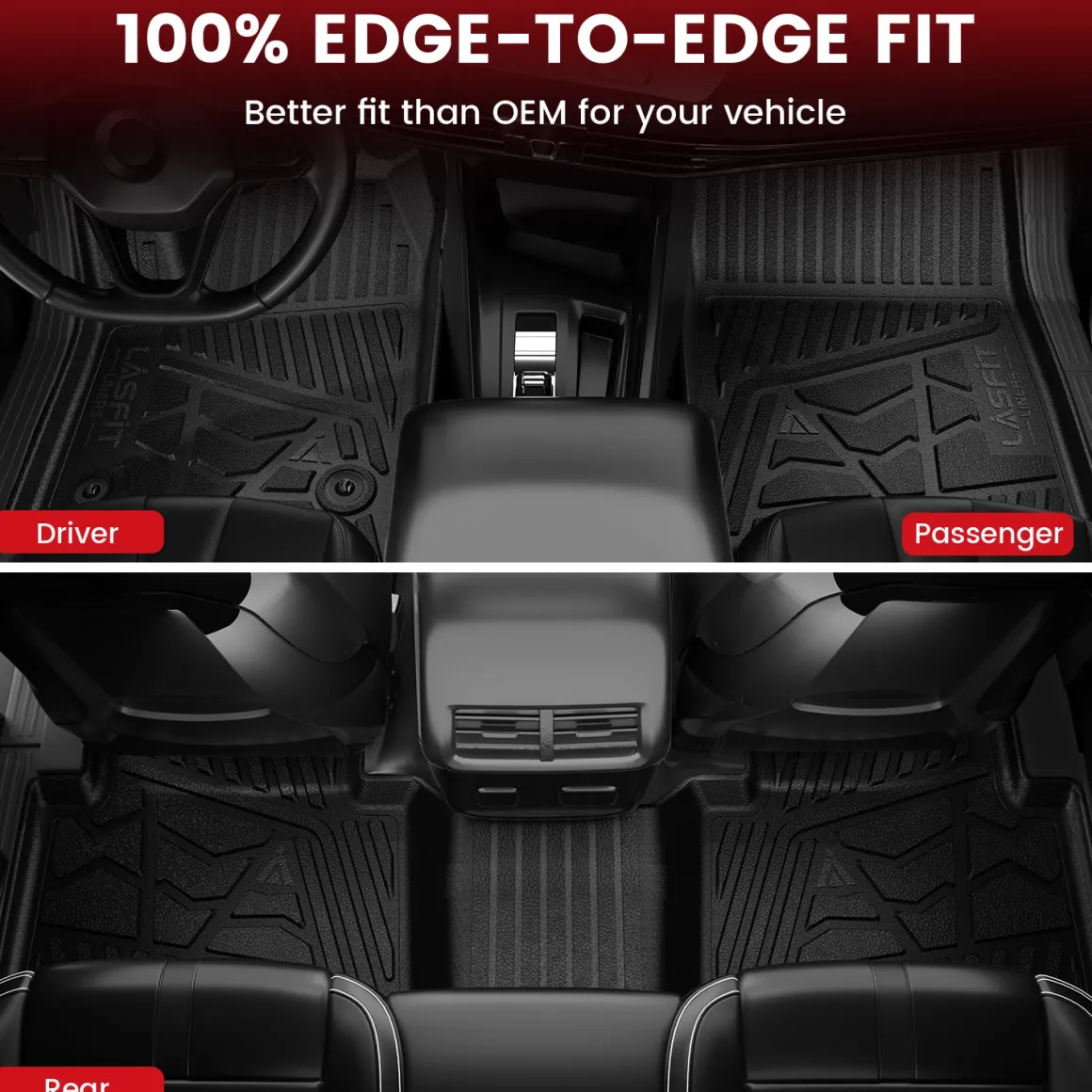 Fit for 2023-2026 Chevrolet Colorado Floor Mats, Fit Carpet Floor Only